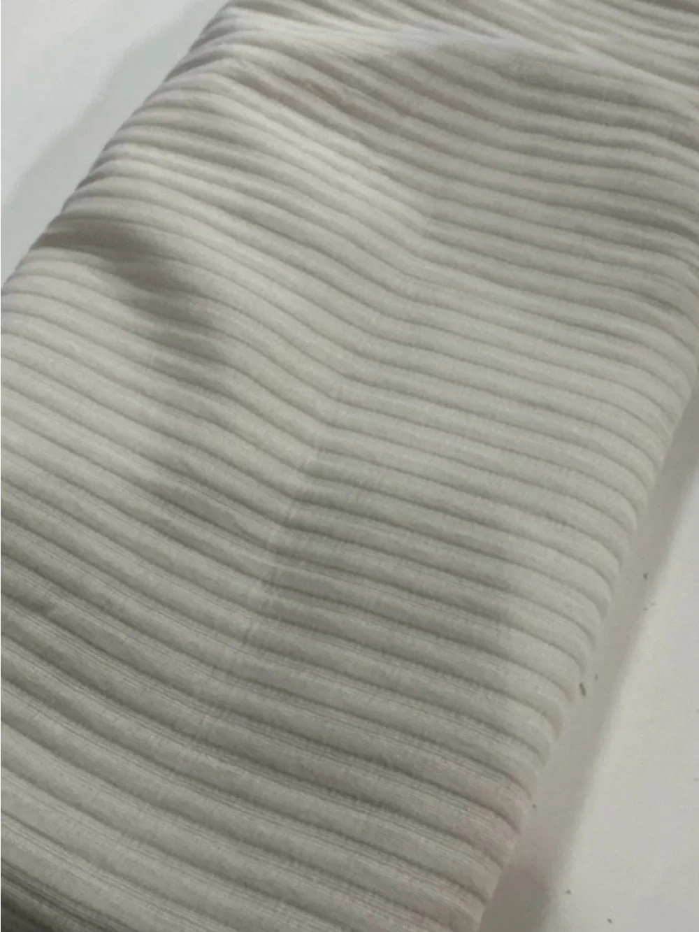 Quince Organic Cotton Matelasse Coverlet- Full/Queen in Sand